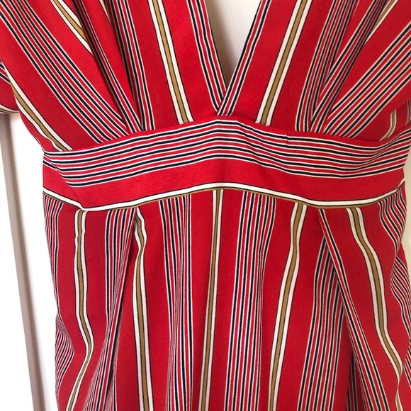 Red/gold dress - Picture 2 of 4